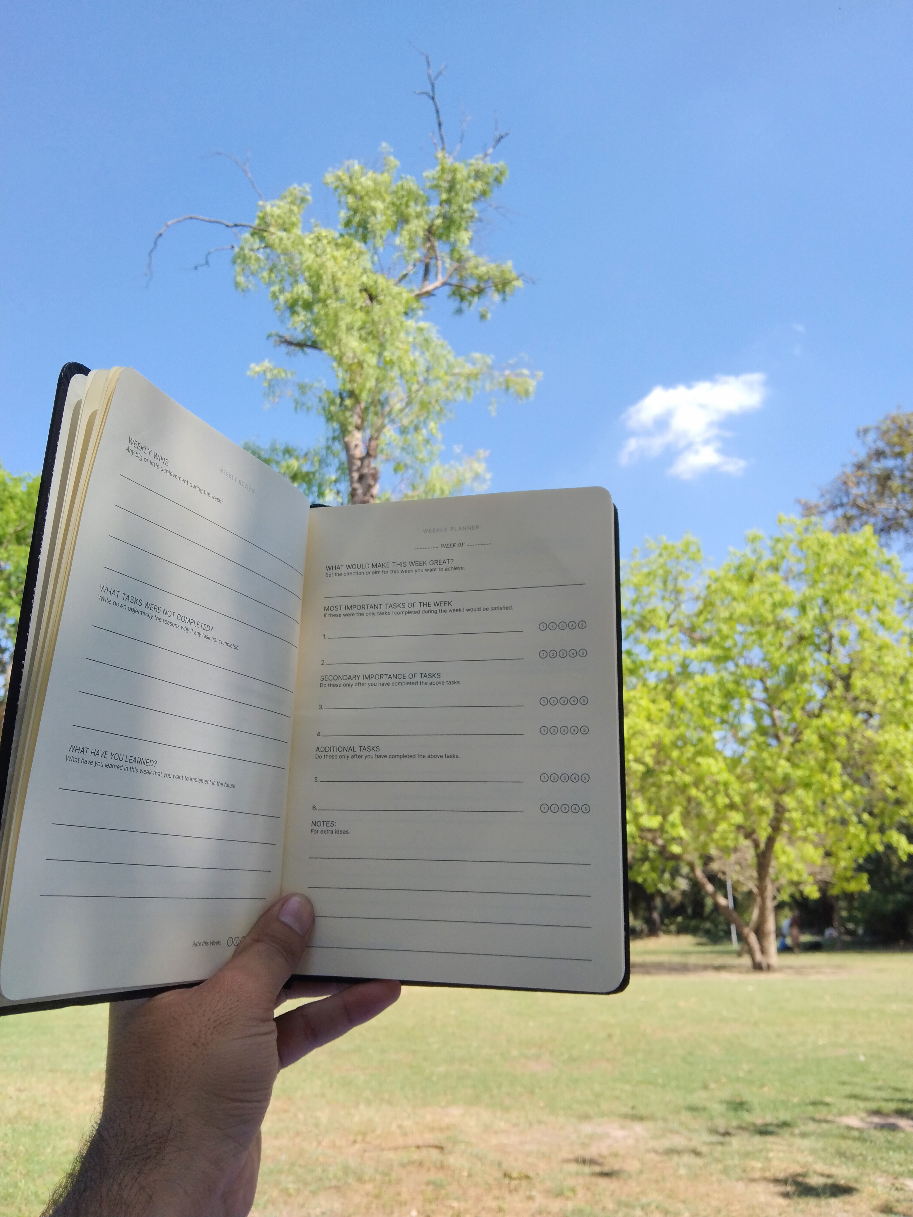 Affirmations routine